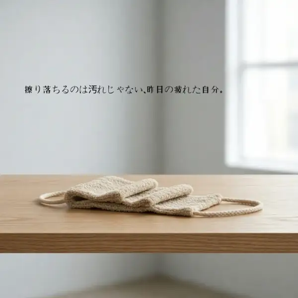 Back Scrubber - Khaki/White