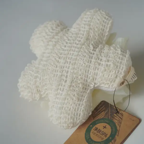 White Star Soft Mesh Shower Ball