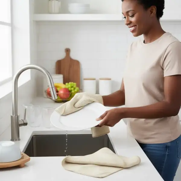 Honeycomb Diamond Kitchen Cloth 5-Pack
